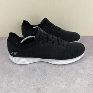 Skechers Black and White Women's Sneakers
